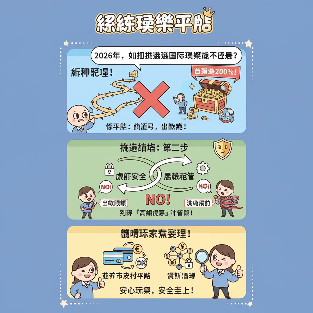 國際娛樂城怎麼挑？線上博弈平臺註冊優惠與安全攻略