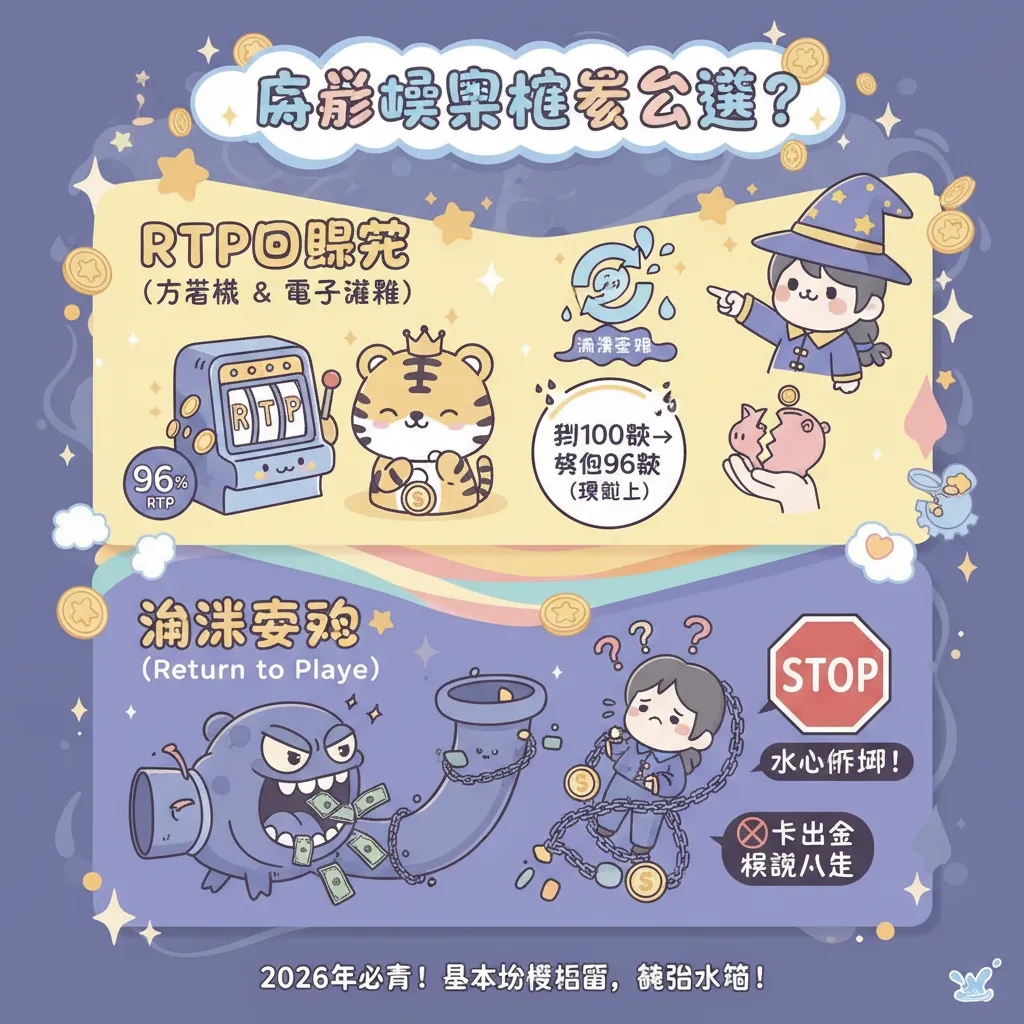 博弈娛樂城怎麼選？看懂RTP回報率與流水要求最穩