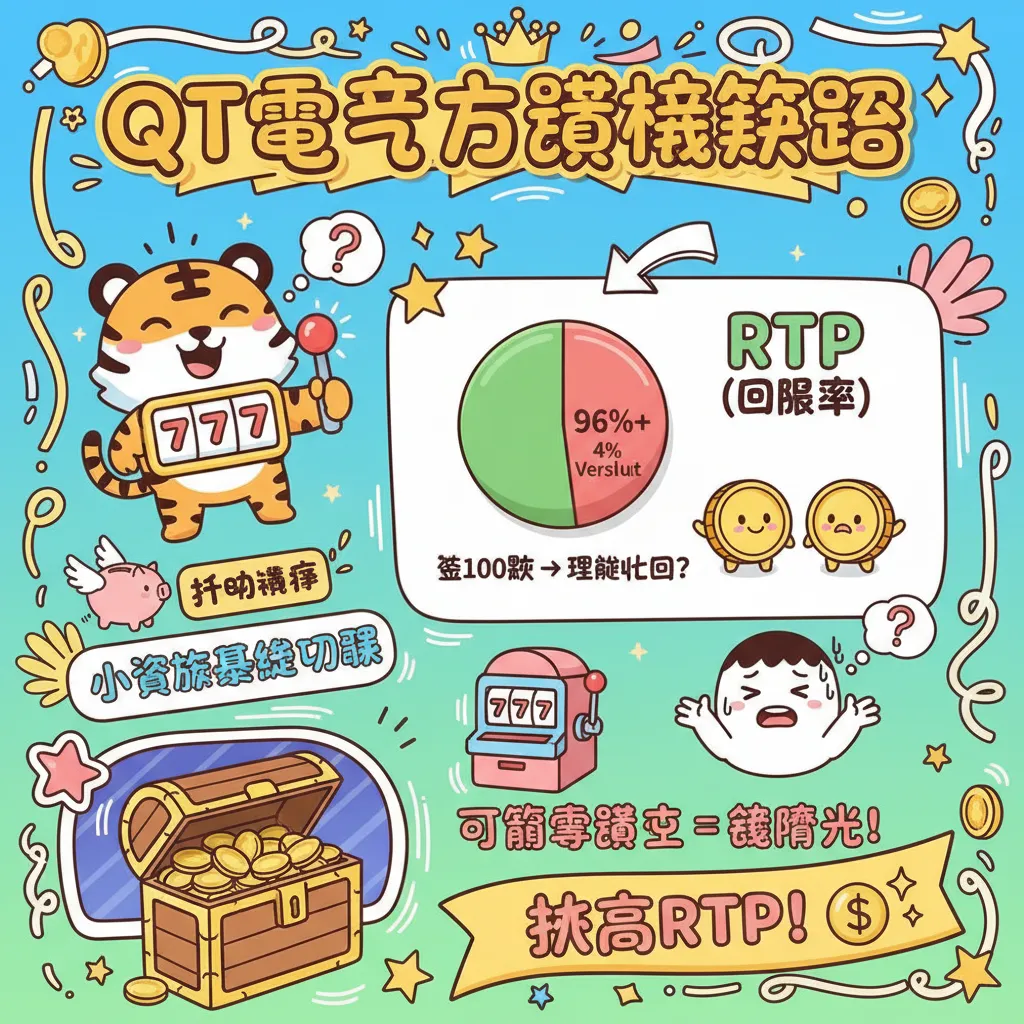 掌握QT電子老虎機攻略：提升RTP與中獎機率的投注技巧