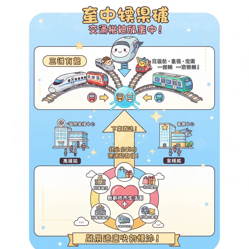 臺中娛樂城進駐，帶動周邊五星級酒店與一站式購物發展
