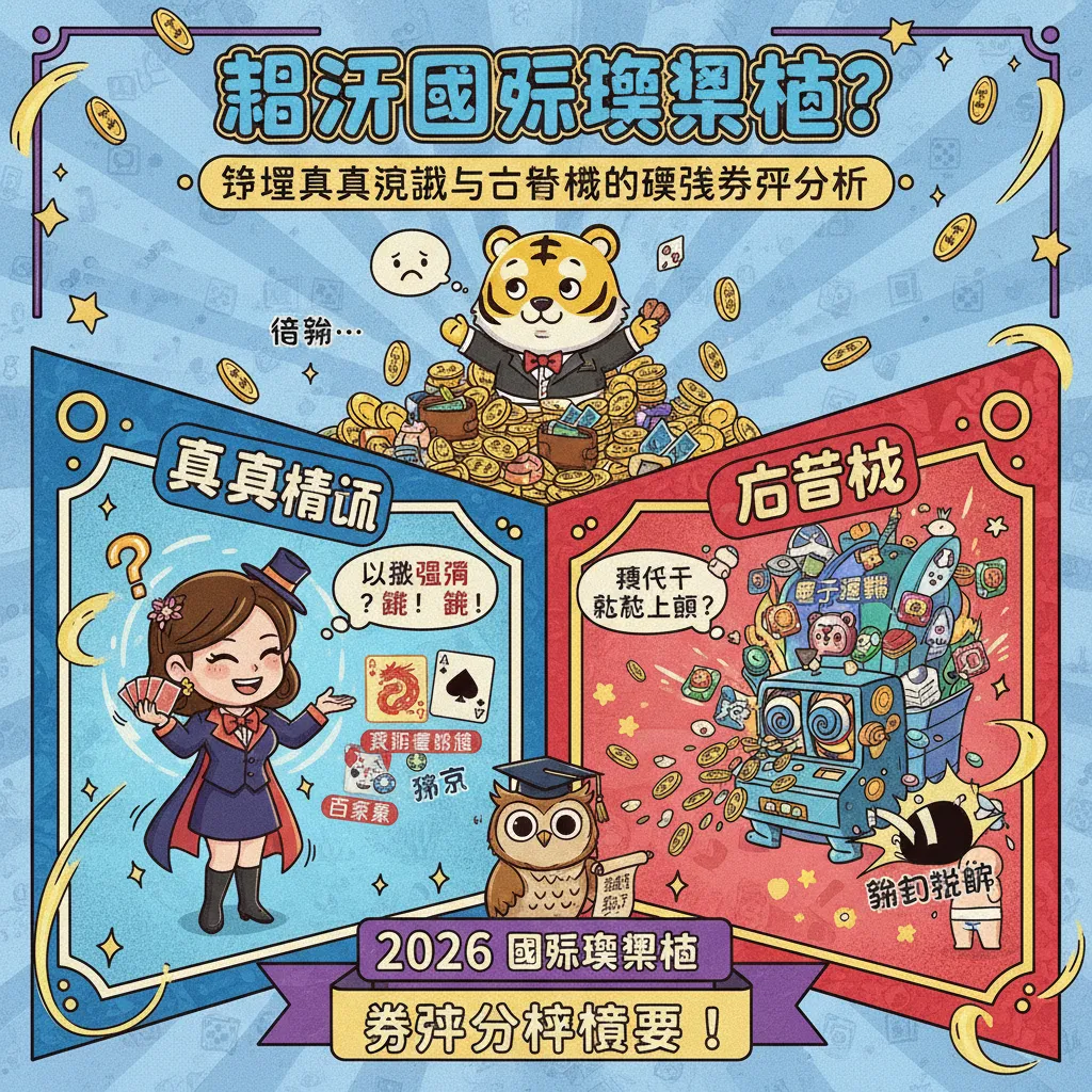 想玩國際娛樂城？掌握真人視訊與老虎機的遊戲勝率分析